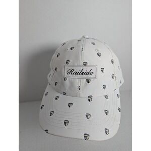 Imperial Raiside Golf Hat White Adjustable Cap All Over Print Performance